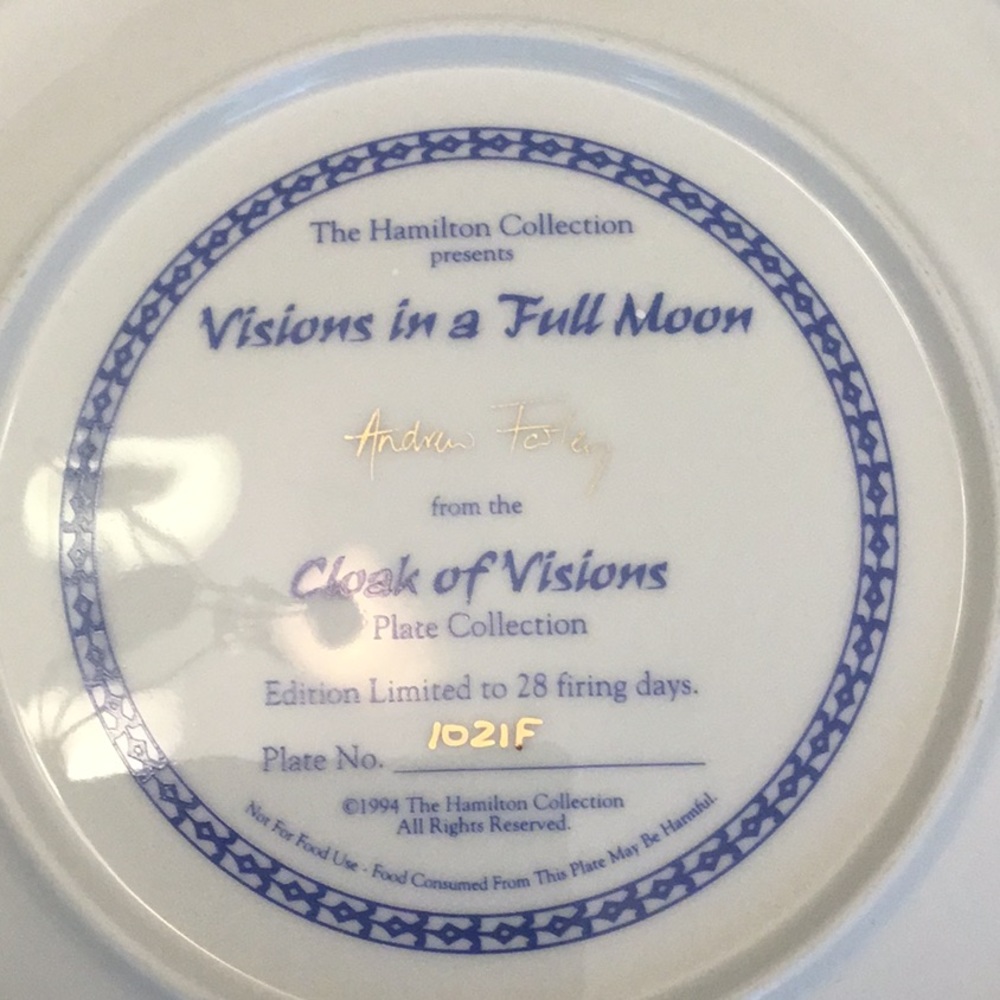 The Hamilton Collection Plate - Picture 2 of 2
